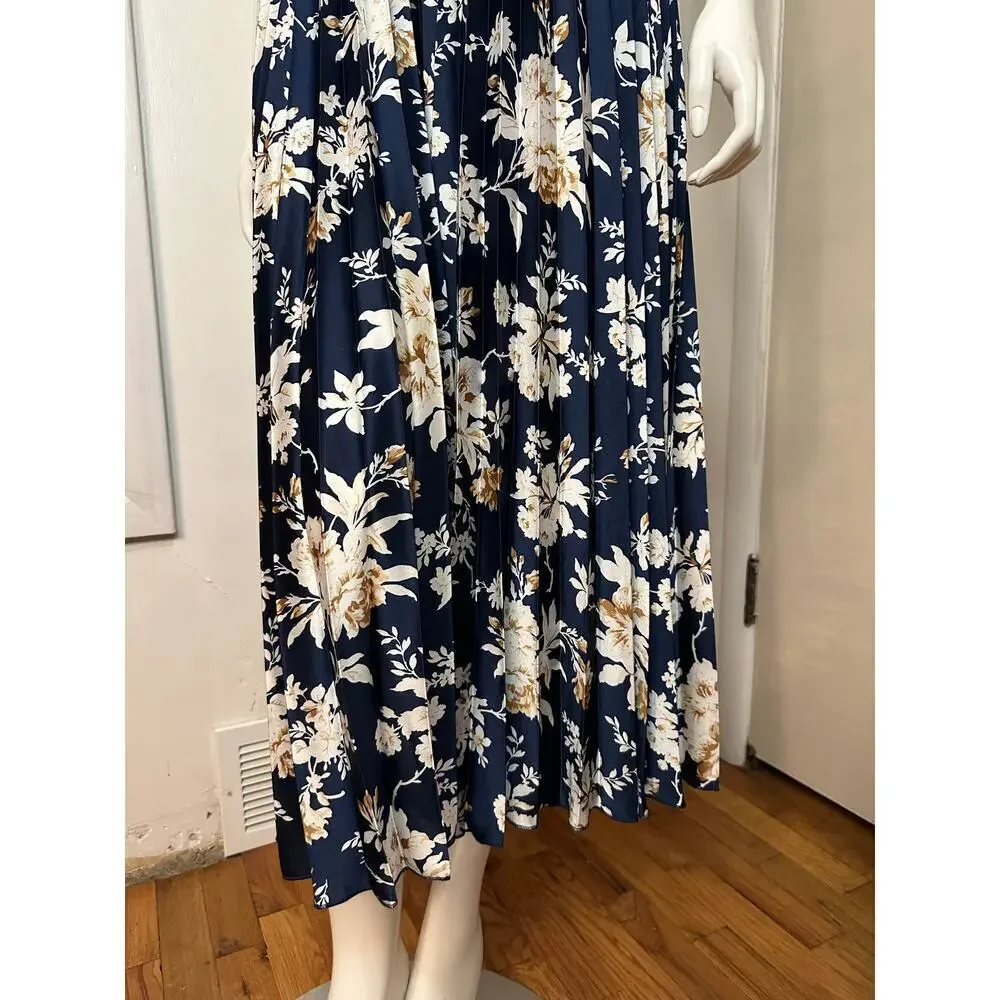 NWT Abercrombie The A&F Giselle‎ Babydoll Maxi Dress Small